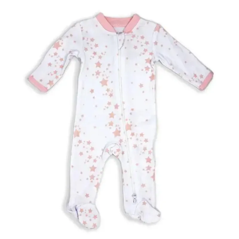 txteis_rosa__dorminhoco_c_SKU5kLtOFNX_0.webp Rose Textiles Têxteis Rosa - Dorminhoco com estampa de estrelas para bebê menina, rosa Online