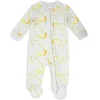 Rose Textiles Têxteis Rosa - Dorminhoco com estampa de galáxia neutra para bebês, cinza Sale
