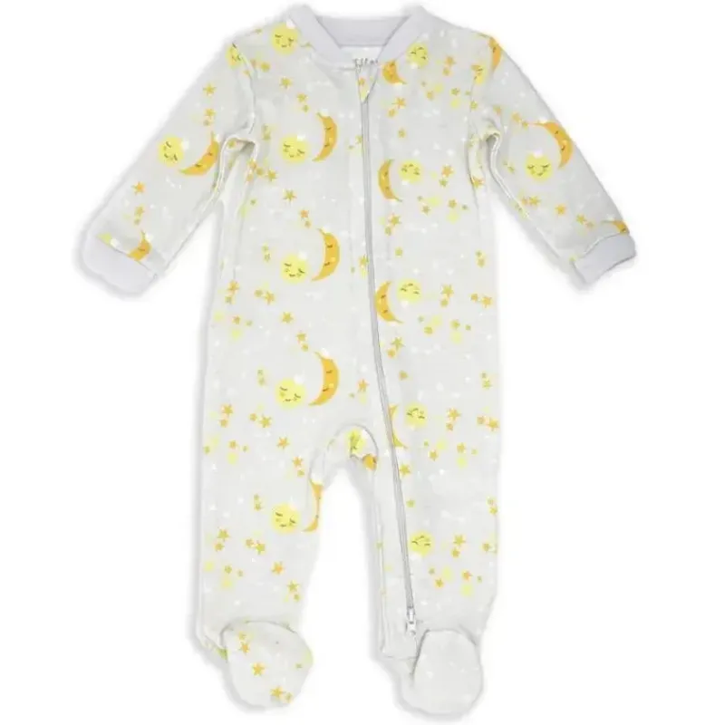 txteis_rosa__dorminhoco_c_SKU99Zm5OUb_0.webp Rose Textiles Têxteis Rosa - Dorminhoco com estampa de galáxia neutra para bebês, cinza Sale