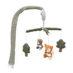 Living Textiles Têxteis Vivos - Móbile Musical para Bebês, Brinquedo para Berço, Retiro na Floresta Outlet