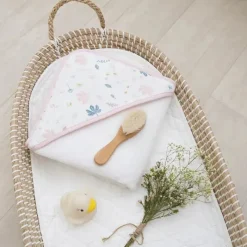 Living Textiles Têxteis Vivos - Toalha com Capuz de Musselina Orgânica para Bebês, Botânica Sale
