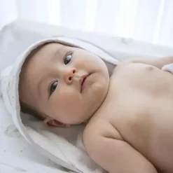 Living Textiles Têxteis Vivos - Toalha com Capuz de Musselina Orgânica para Bebês, Dente de Leão Clearance