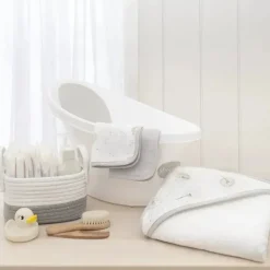 Living Textiles Têxteis Vivos - Toalha com Capuz de Musselina Orgânica para Bebês, Dente de Leão Clearance