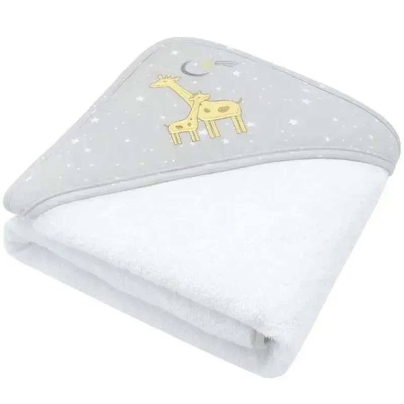 txteis_vivos__toalha_com__SKUtuLzvhnC_0.webp Living Textiles Têxteis Vivos - Toalha com Capuz para Bebé, Noah Giraffe Hot
