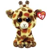 Ty - Girafa malhada de pelúcia bronzeada, pernas de pau Fashion