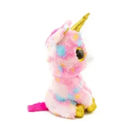Ty Beanie Boos Unicórnio, Olhos Brilhantes Dourados Com Glitter Best