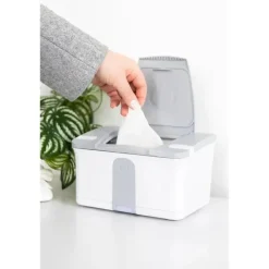 Ubbi - Aquecedor e dispensador de lenços umedecidos com luz noturna, cinza Best