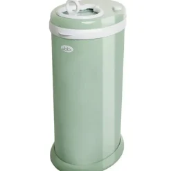Ubbi - Balde de fraldas com trava de odor em aço, verde sálvia Best