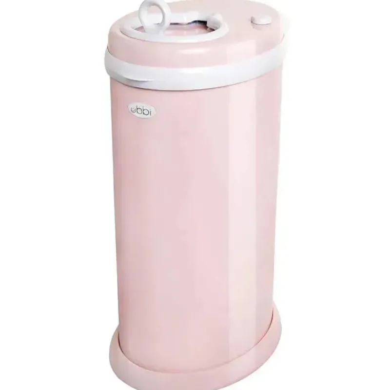ubbi__balde_de_fraldas_co_SKUnPxR7Lou_0.webp Ubbi - Balde de fraldas com trava de odor em aço, rosa blush Fashion