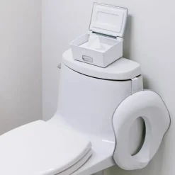 Ubbi - Dispensador de lenços umedecidos laváveis, branco/cinza Discount