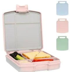 Ubbi - Lancheira Bento para Crianças, Rosa Blush Fashion
