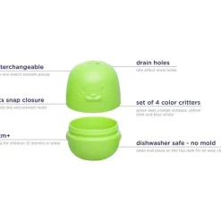 Ubbi - 4Pk brinquedos de banho intercambiáveis ​​para crianças e bebês Sale