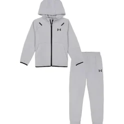 Under Armour - Baby Long Sleeve Unstoppable Knit Set, Mod Gray Sale