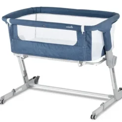 Unilove - Hug Me Plus Cama-de-cabeceira 3 em 1, Azul Jeans Airflow Fashion