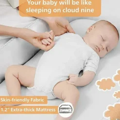 Unilove - Hug Me Plus Cama-de-cabeceira 3 em 1, cinza sombra Online