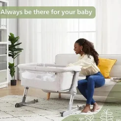 Unilove - Hug Me Plus Cama-de-cabeceira 3 em 1, cinza sombra Online