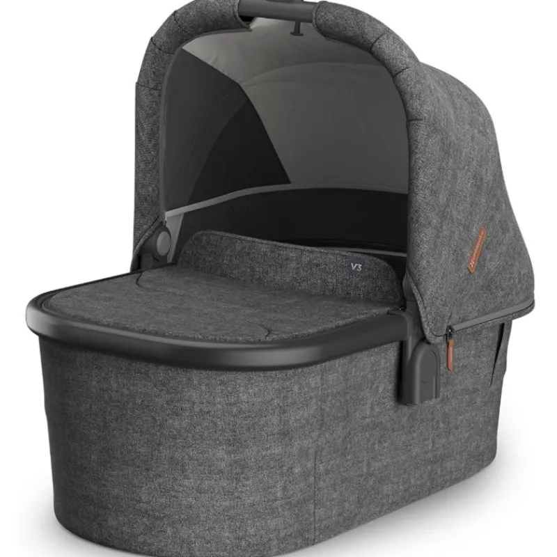 uppababy__bassinet_v_comp_SKU2YidHEuK_0.webp Uppababy - Bassinet V3, Compatible with Vista, Cruz, Ridge, Minu Strollers, Greyson (Charcoal Mélange/Carbon Frame) New