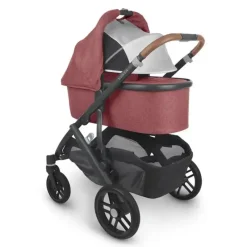 Uppababy - Berço, Lucy (Rosewood Mélange/Carbon) Clearance