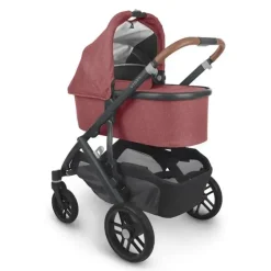 Uppababy - Berço, Lucy (Rosewood Mélange/Carbon) Clearance
