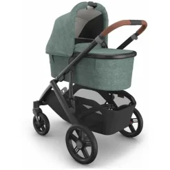 Uppababy - Berço V3, Gwen (Mélange Verde/Moldura de Carbono) Best