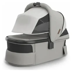Uppababy - Berço V3, Savannah (Jacquard cinza pérola/estrutura de carbono) Clearance