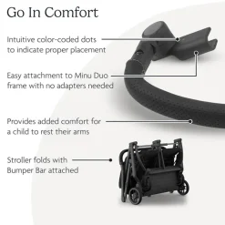 Uppababy - Bumper Bar For Minu Duo, Black Fashion