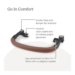 Uppababy - Bumper Bar For Minu V3, Saddle Online