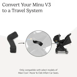 Uppababy - Car Seat Adapters For Minu V3 (Maxi-Cosi®, Nuna®, Cybex, Besafe®) Fashion
