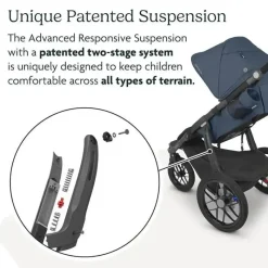 Uppababy - carrinho de corrida Ridge, Gwen (verde Mélange/estrutura de carbono) Sale