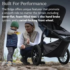 Uppababy - carrinho de corrida Ridge, Gwen (verde Mélange/estrutura de carbono) Sale