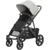 Uppababy - Carrinho Vista V3, Savannah (Jacquard cinza pérola/estrutura de carbono/couro castanho) Best