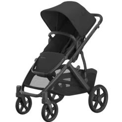Uppababy - Carrinho Vista V3, Jake (Carvão/Estrutura de Carbono/Couro Preto) Best