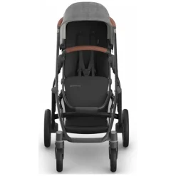 Uppababy - Carrinho Vista V3, Greyson (Charcoal Mélange/Estrutura de Carbono/Couro Saddle) Best