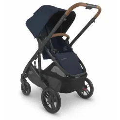 Uppababy - Cruz V2 Stroller, Noa (Marinho/Carbono/Couro Saddle) Sale