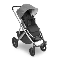Uppababy - Forro de assento reversível, junco (denim/malha aconchegante) Clearance