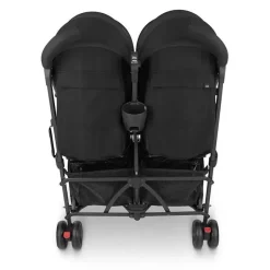 Uppababy - G-LINK V2 Side by Side Double Stroller, Jake (carvão/carbono) Outlet