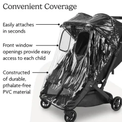 Uppababy - Rain Shield For Minu Duo Fashion