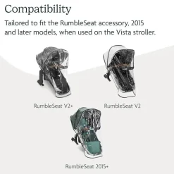 Uppababy - Vista Rain Shield para Rumbleseat e Rumbleseat V2 Outlet