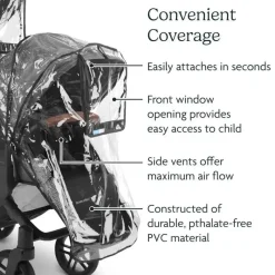 Uppababy - Vista Rain Shield para Rumbleseat e Rumbleseat V2 Outlet