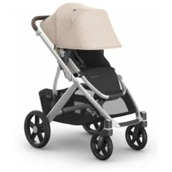 Uppababy - Vista V3 Stroller, Declan (Oat Mélange/Silver Frame/Chestnut Leather) Sale