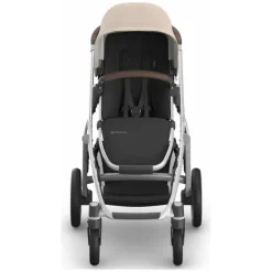 Uppababy - Vista V3 Stroller, Declan (Oat Mélange/Silver Frame/Chestnut Leather) Sale