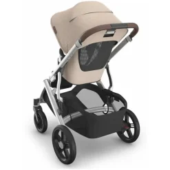 Uppababy - Vista V3 Stroller, Declan (Oat Mélange/Silver Frame/Chestnut Leather) Sale