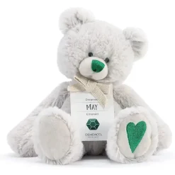 Demdaco Urso de Pelúcia - May Birthstone Fashion