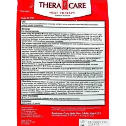 Veridian - 2 Pk Theracare Heat Wraps, costas/quadris Hot