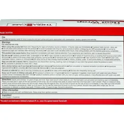 Veridian - 2 Pk Theracare Heat Wraps, costas/quadris Hot