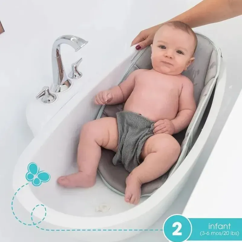 vero_infantil__banheira_m_SKUXgYfNR99_3.webp Summer Infant Verão infantil - banheira My Size®, suporte macio para banheira de bebê Hot