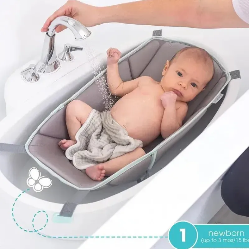 vero_infantil__banheira_m_SKUXgYfNR99_4.webp Summer Infant Verão infantil - banheira My Size®, suporte macio para banheira de bebê Hot