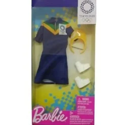 Mattel Vestido azul Barbie Tokio 2020 de modas licenciadas Clearance