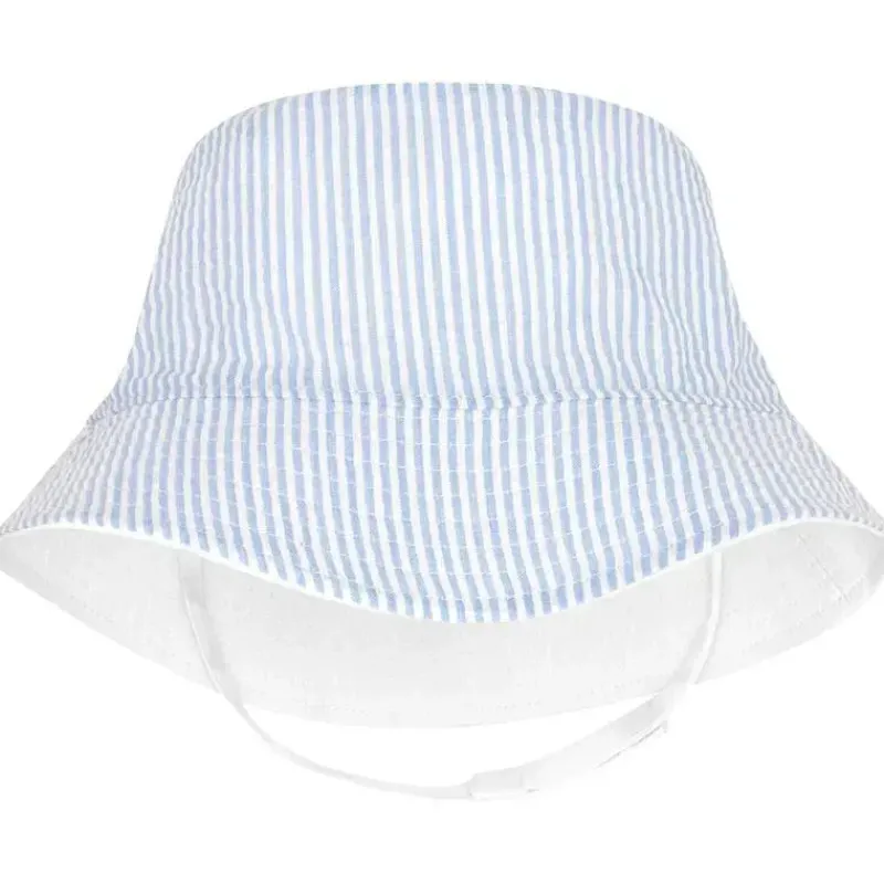 wee_ones__chapu_de_sol_se_SKUMAioRvzg_0.webp Wee Ones – Chapéu de sol Seersucker reversível para meninos, 6-12M Sale