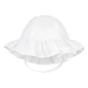 Wee Ones – Chapéus de sol reversíveis prontos para o verão para bebês, meninas e meninos, babados brancos Clearance